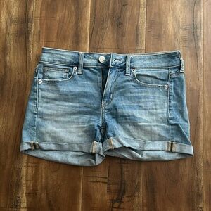 American eagle super stretch denim shorts